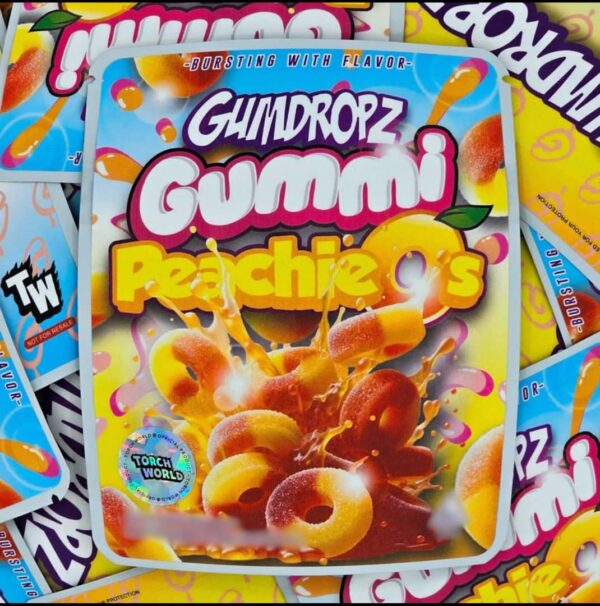 Gumdropz Gummi Peachie O's