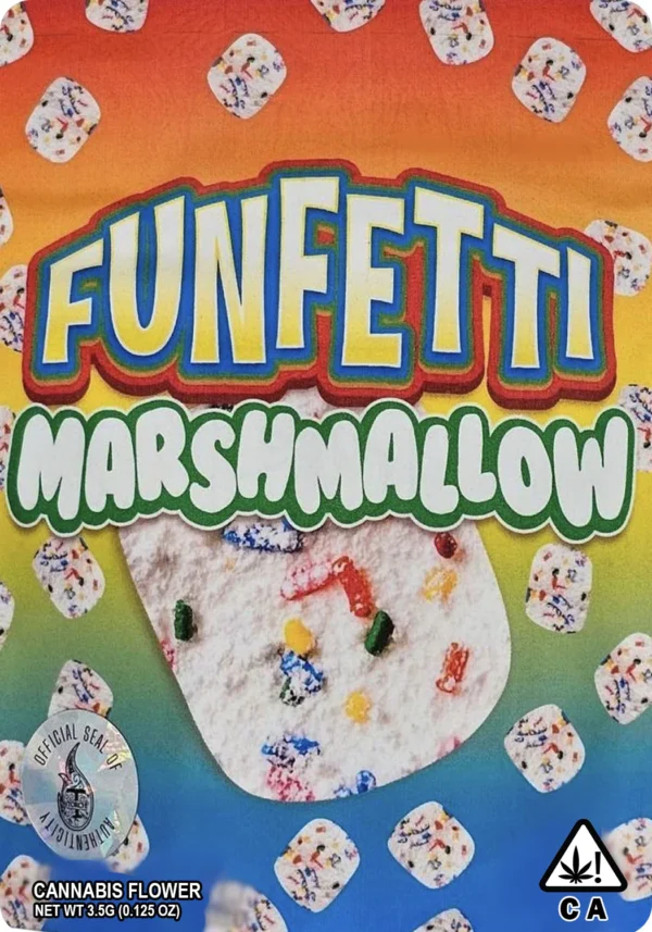 Funfetti Marshmallow weed satrain