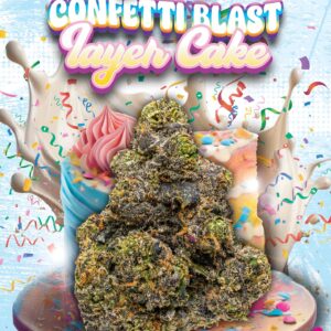 Sprinklez Confetti Blast Layer Cake strain